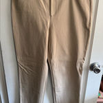 Old Navy  Pixie Dress Pants - Khaki Beige, Comfortable, Career, Cropped Photo 0