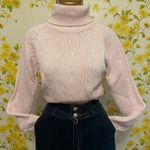 Derek Heart Women's Pink Turtleneck Sweater fitted size M Photo 1