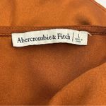 Abercrombie & Fitch Abercrombie & Fitch Satin Tie-Front Camisole Brown Womens Size Large Y2K *FLAWS Photo 13