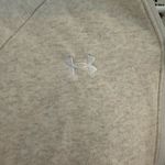 Under Armour  Beige Cream Cotton 1/2 Zip Pullover Sweatshirt Size M Photo 1