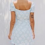 Princess Polly Light Blue Shelly Floral Mini Dress Photo 2