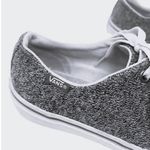 Vans Gray Old School Classic Lace Up Sneakers Off The Wall Shoes ~ Women's 6.5 Photo 4