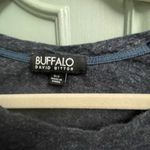 Buffalo David Bitton  Sz Small Long Sleeve Slub Navy Basic Layering Casual Top Photo 2