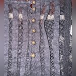 Free People  Jocelyn Small Black Mesh
Tunic Swiss Dot Pleated White Photo 7