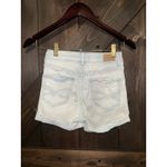 Aeropostale Aéropostale Jean Shorts Women's 00 Juniors High  Waisted Mid‎ Stretch Cuffed Photo 1