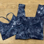 Gymshark  Elevate Athletic Set Sports Bra and Leggings Lakeside Blue Spray Dye Photo 0