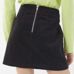 Urban Outfitters BDG Corduroy Utility Pocket Black Mini Skirt Size XSmall Photo 3