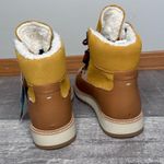 Toms Mesa Waterproof Boots NEW Womens 7 Honey Brown Oiled Nubuck Suede Mid Calf Photo 5