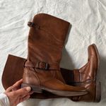 Frye  Brown Leather Knee-High Boots Photo 1