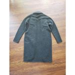 James Perse  Dark Gray 100% Cashmere Knit Soft Cozy Long Open Cardigan Size 3 Photo 5