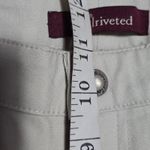 Lee Riveted Beige Cargo Pants Straight Leg Mid Rise Eased Fit Size 12 Tan Photo 8