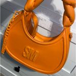 Steve Madden BLEONY Quilted Handle Crossbody Purse Mango Orange Photo 3