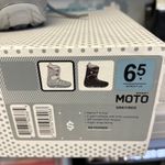 Burton Womens Moto Gray/Red Snowboard Boots Size 6.5 US Winter Sport Photo 7