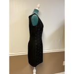 XOXO Vintage Y2K Mini Dress Black Floral Size 11 90s 00s Retro Grunge Fairycore Photo 2