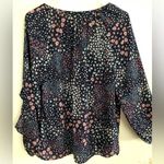 Cooper and Ella Womens Semi Sheer Loose Smock Blouse Top Frill On 3/4 Sleeve Photo 10