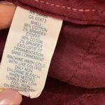 American Eagle  maroon velvet chino style skirt Photo 6