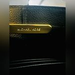 Michael Kors Mercer Medium Messenger Signature Logo Crossbody Bag Vanilla Black Photo 2