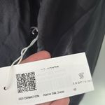 Reformation  Alaine Silk Dress in Black Size 10 NEW Photo 8