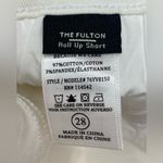 BLANKNYC NWT The‎ Fulton Boyfriend Distressed Denim Roll Up Short White Size 28 Photo 7