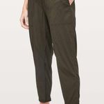 Lululemon Luulemon Dance Studio Crop 25" Green Dark Olive  Pants Women Size 4 Photo 0