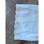 Vintage Shadowline Size L Floral‎ Embroidered Nightgown Housecoat Dusty Blue USA Size L Photo 5