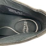 Dansko  Womens Black Suede Lace-Up Ankle Boots Size 37 US 7 Comfortable Wedge Photo 4