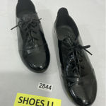 Womans Breckells Sharon 10 Black Patent Leather Lace Up Oxford Shoes NWOT Photo 0
