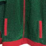 33 Degree green red sparkly track jacket holiday Christmas fun women’s size XXL Photo 2
