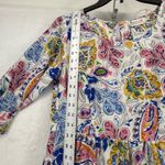 Molly Bracken  Dress Size‎ S Floral Paisley Tiered Maxi Long Sleeve Photo 3