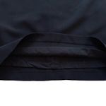 Vince Camuto  Black Cap Sleeve Back Gold Zip Mini Dress with Pockets Size 2 Photo 9