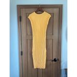 Rails  Ashley Wide Ribbed Stretchy Midi Dress in Melon Orange Women’s size Medium Photo 6