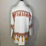 Matilda Jane Moments With You Gingersnap Cardigan Sweater Cream Gold Orange Small Photo 9