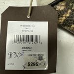 Rafe Bags Rafe New York “Roopal” Snake Print Linen Tan Brown Satchel *SEE PICS Photo 5