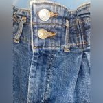 EXPRESS Super High Waisted Paperbag Waist Denim Midi Shorts - Size 8 Photo 7