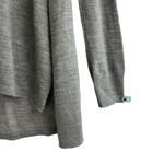 BCBGMAXAZRIA Gray 100% Wool Sweater Size XS Minimalist Old Money Quiet Luxury Photo 20