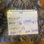 J. Jill Mini Medium Petite Multicolor Paisley Ponte Pencil Skirt Blue Size undefined Photo 4