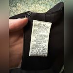 Liz Claiborne Vintage 90s  Dresses black long sleeve lace hem dress, size 10 Photo 12