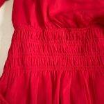 Loft Petite Small Vibrant Red Blouse Photo 3