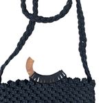 Danielle Nicole  Macrame crossbody Black Photo 4