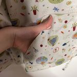 Vintage cottagecore garden theme rain jacket size M Green Size M Photo 8