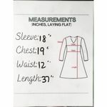 French Grey Women's Floral Brushed Knit Dress‎ Burgundy Medium NWT Bohemian Red Photo 7