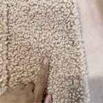 J.O.A. Women’s Reversible Teddy Faux Shearling Coat Oversized in Dusty Pink L Photo 15