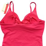 Popilush Ruched One Piece Swimsuit Tummy Control Padded Hot Pink M Size M Photo 4