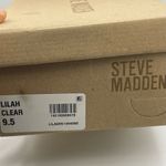 Steve Madden Lilah translucent straps block heel tan sandals women’s Size 9.5 Photo 8