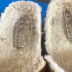 CL by Laundry Brown and Cream Fuzzy sandals 42 Photo 1