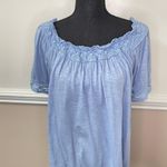 New Direction s Light Blue Blouse Size Medium Photo 0