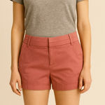 J.Crew  Dusty Rose Chino Shorts.    Size-00 Photo 0