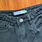 Adika black distressed denim jeans Photo 2