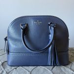 Kate Spade  McCall Street Carli Crossbody Handbag Navy Blue Pebbled Leather Photo 1