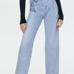 AGOLDE Fold Waistband Jeans In Sideline Photo 1
